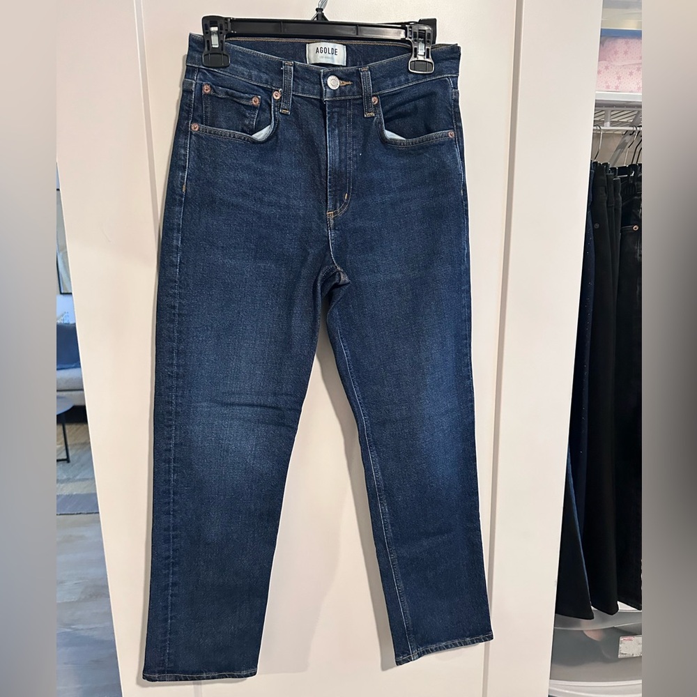 AGOLDE Kye Ankle Straight Jeans (24)